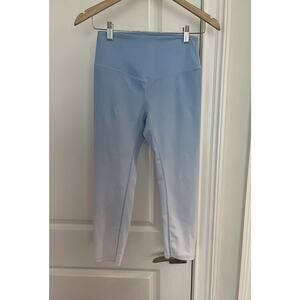 L’urv Designer Women’s Sportswear Capri Leggings Size S Blue Sky Color